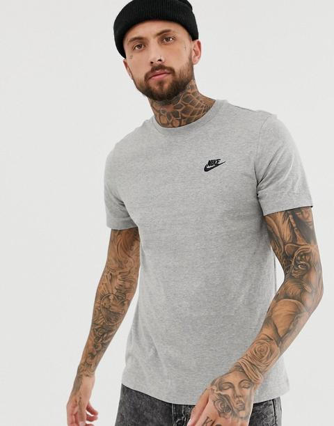 Camiseta Gris Club Futura De Nike
