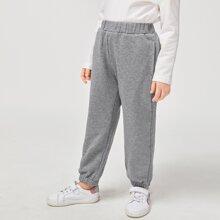 Joggers Con Bolsillo Oblicuo