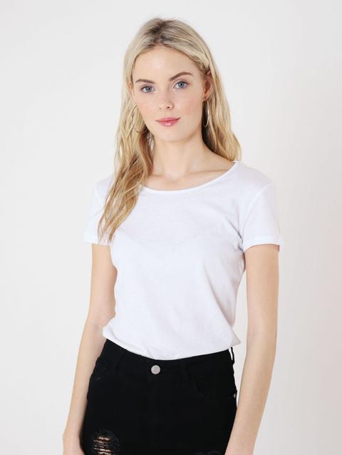 T-shirt Basic Bianco Ottico