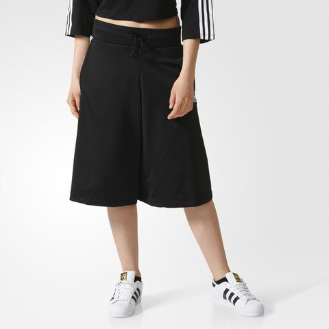 Pantaloni Culotte - Nero Adidas