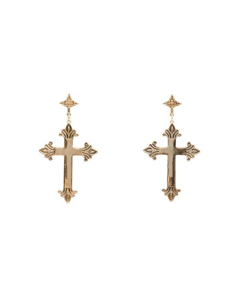 Pendientes Cruz Oversize