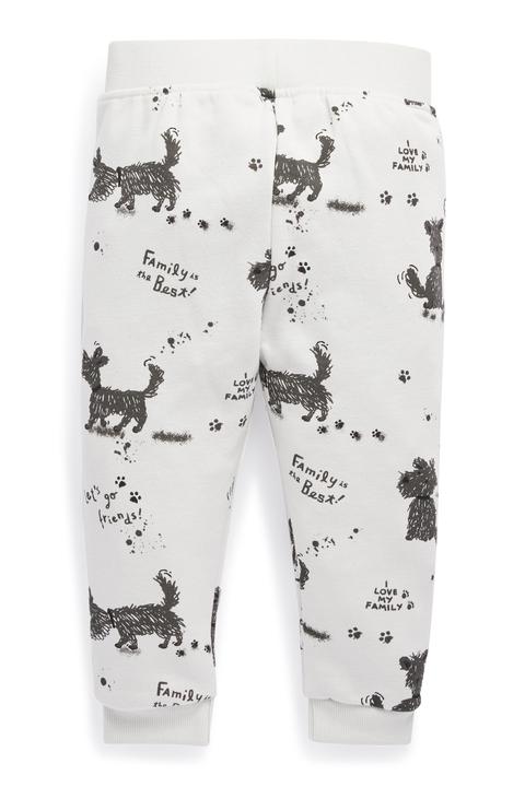 Baby Boy Dog Pattern Joggers