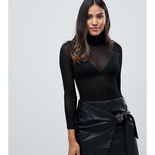 black polo neck body