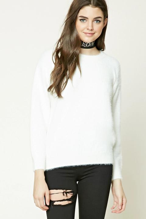 Fuzzy Knit Sweater