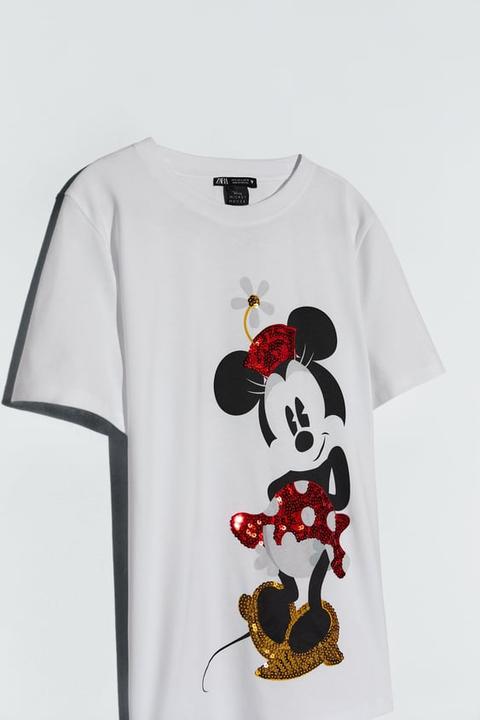 Zara discount camiseta minnie