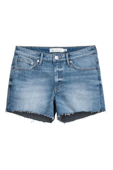 H & M - Denim Shorts - Blue