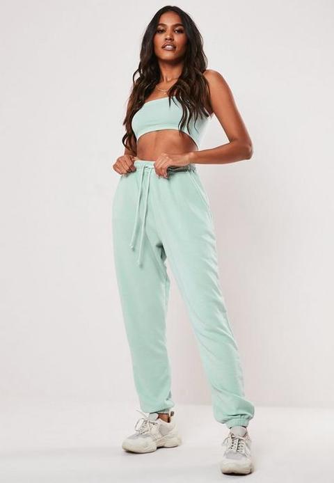 Mint Washed Co Ord 90's Joggers, Mint