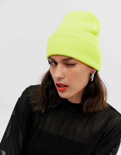 Gorro De Canalé En Verde Lima De Monki