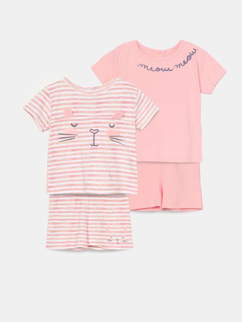 Pack De 2 Conjuntos De Pijama Estampados