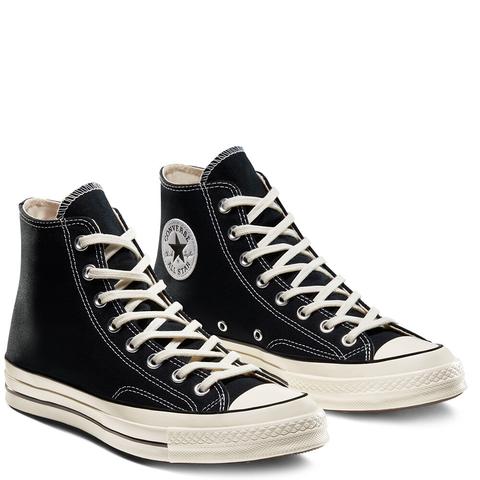 converse classic high black