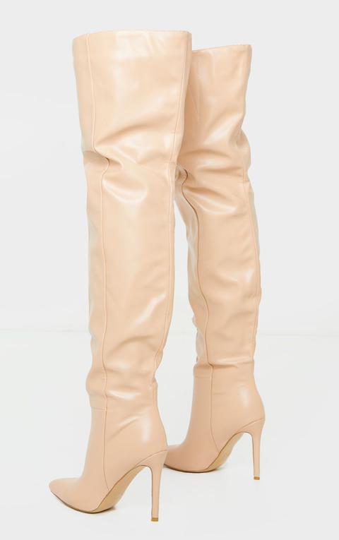 tan stiletto boots