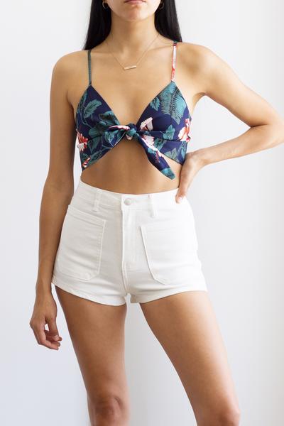 Tropics Tie Top