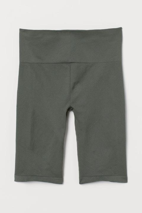 Seamless Cycling Shorts - Green