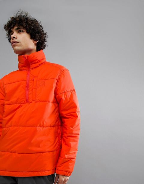 Anorak Aislante Con Cuello Subido En Naranja Holar Primaloft De 66 North