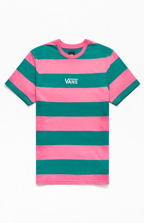 Vans Bold Block Striped T-shirt from 