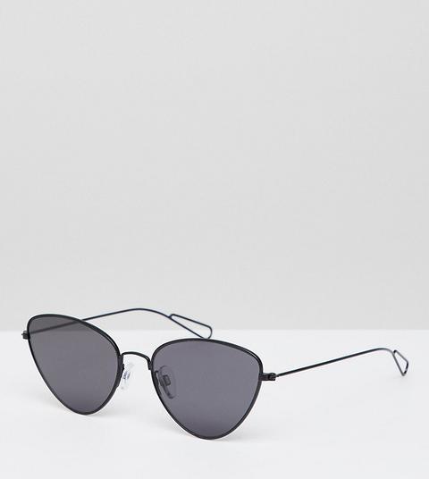 Weekday Cat Eye Sunglasses-black