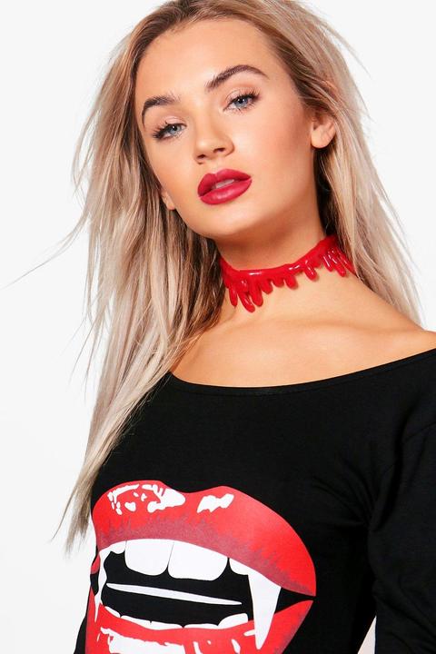 Blood Drip Choker