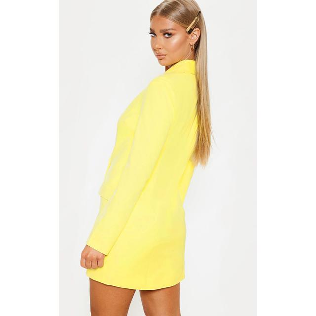 robe blazer jaune