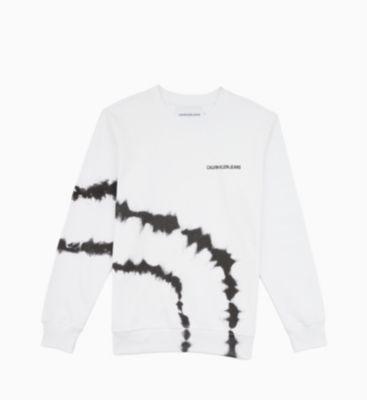 calvin klein tie dye sweatshirt