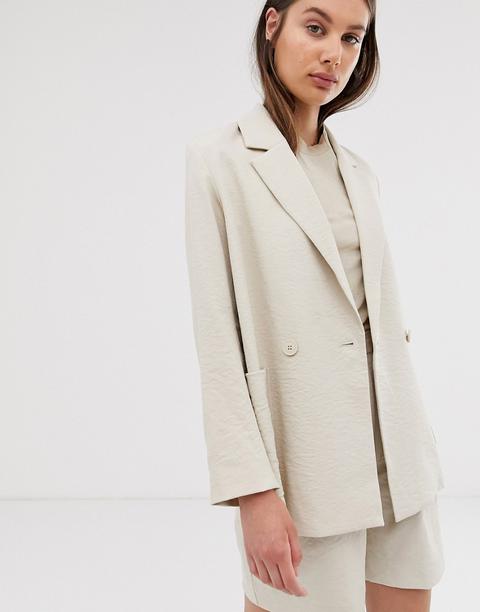 Weekday - Blazer Beige Chiaro - Beige