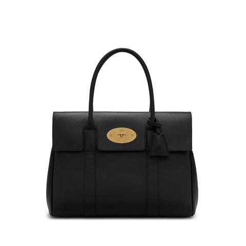 Mulberry Women's Bayswater Shoulder Bag - Black-brass