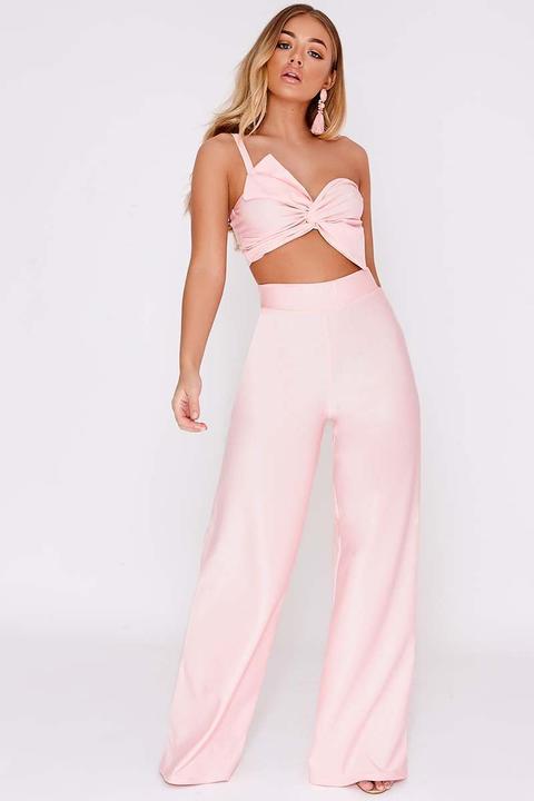 Blush Trousers - Billie Faiers Blush Palazzo Trousers