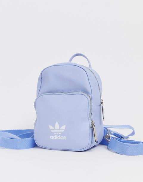 blue adidas mini backpack
