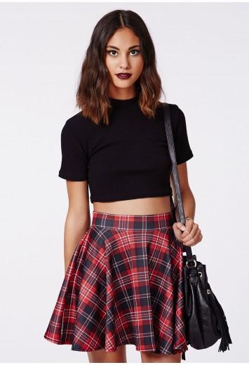 Kayte Tartan Skater Skirt