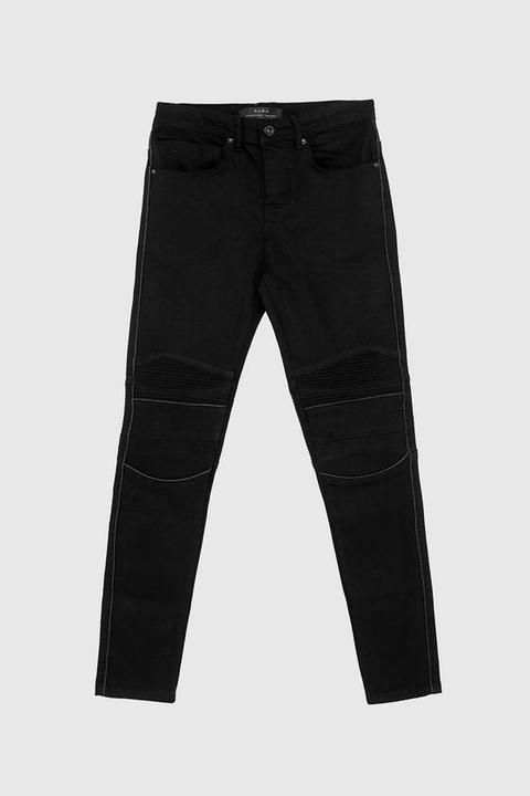 Denim Skinny Biker