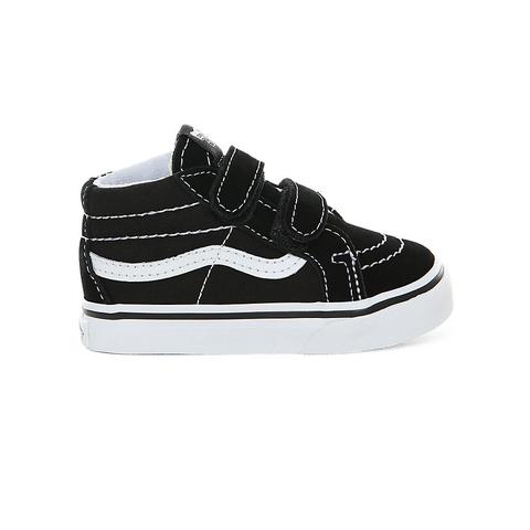 Vans Toddler Sk8-mid Reissue V Shoes (1-4 Years) (black-true White) Toddler Black