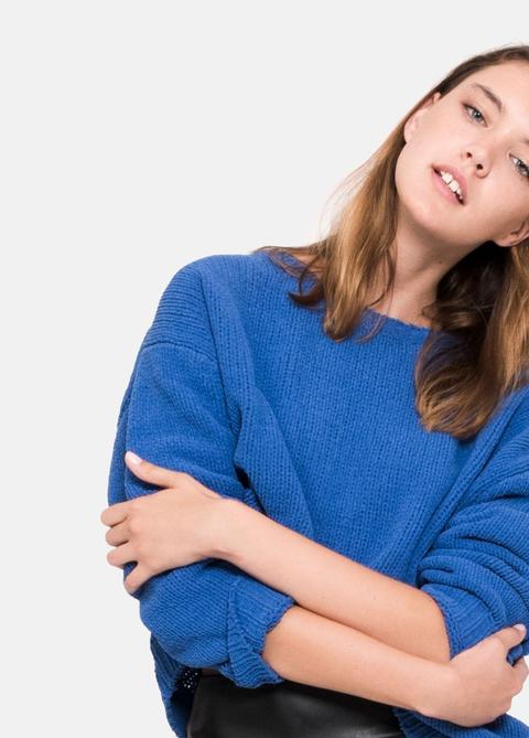 Jersey Chenilla Blue