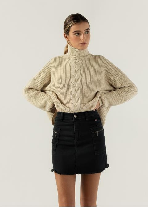 Falda Basic Bolsillos