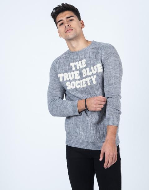 Jersey Liso Letras Gris