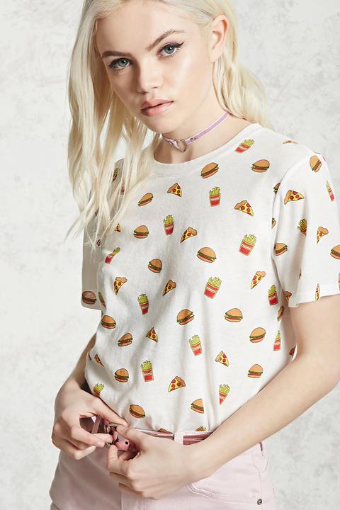 Junk Food Print Tee