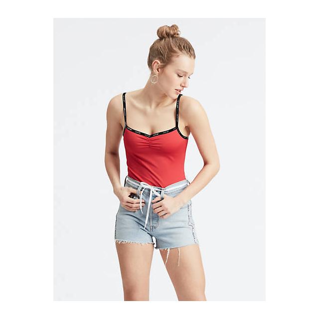 levi's red bodysuit