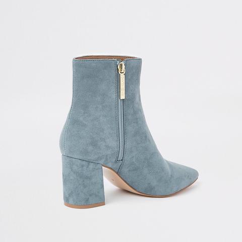 river island blue boots