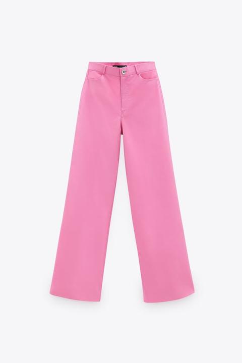 Wide-leg Trousers Trf