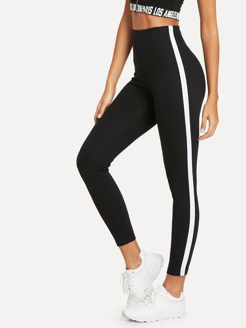 Leggings Sportivi Riga Laterale