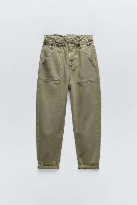 Jean Z1975 Baggy À Taille Plissée