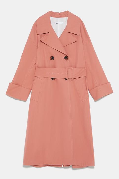 Trench Coat With Belt