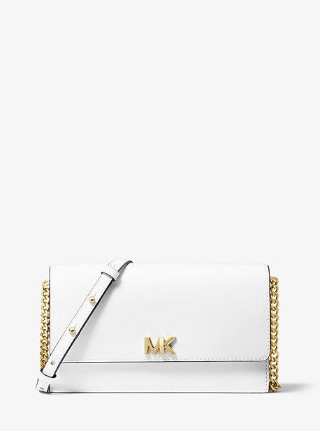 De Piel Mano Buttons Bolso 21 Extragrande Mott Kors Michael En DH2EIW9Y