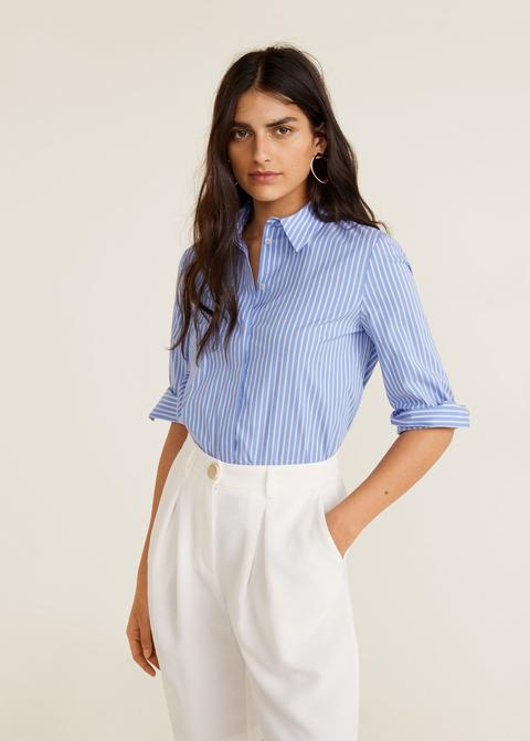Camisa Algodón Rayas