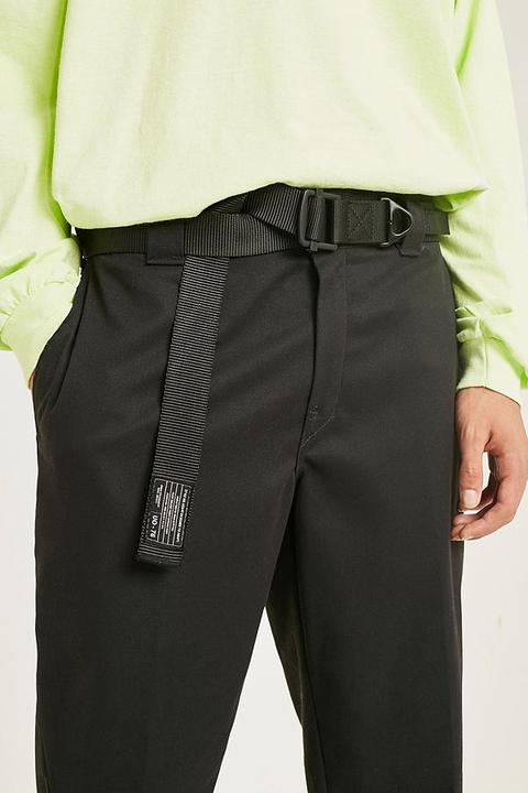 Uo Black Utility Belt - Black At Urban Outfitters