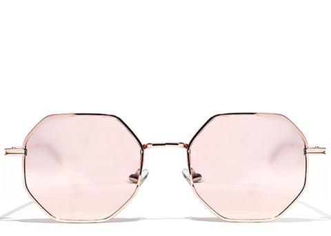 Corfu Rose Gold Small Sunglasses