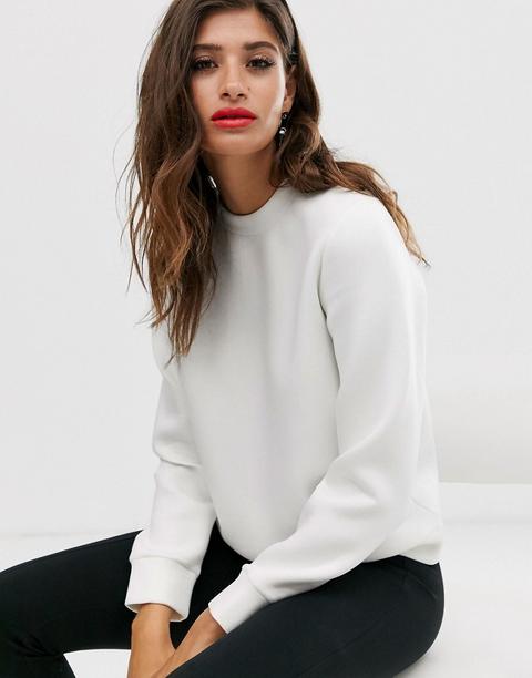 Mango - Sweat-shirt - Blanc