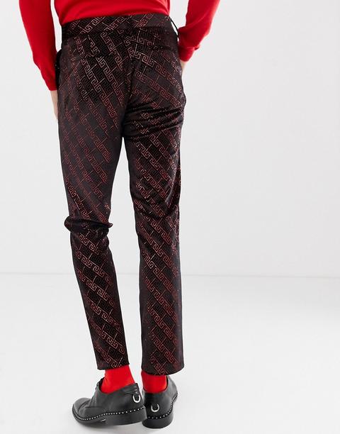 glitter trouser suit