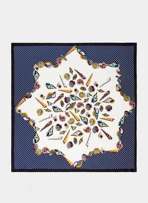 Silk Seashell Scarf