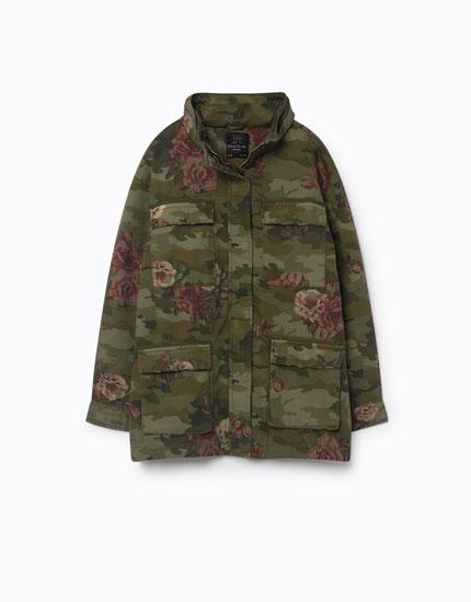 Parka Print Camuflaje