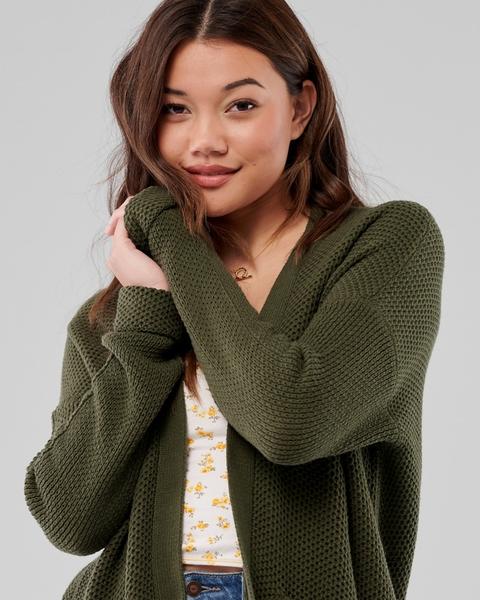 Easy Textured Cardigan from Hollister 