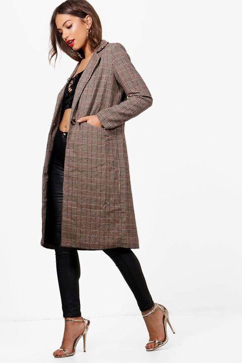 Annabelle Check Coat